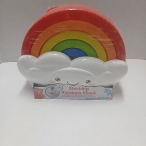 Stacking Rainbow Cloud 6+ Months Playgo Learning Developmental Toy Infant